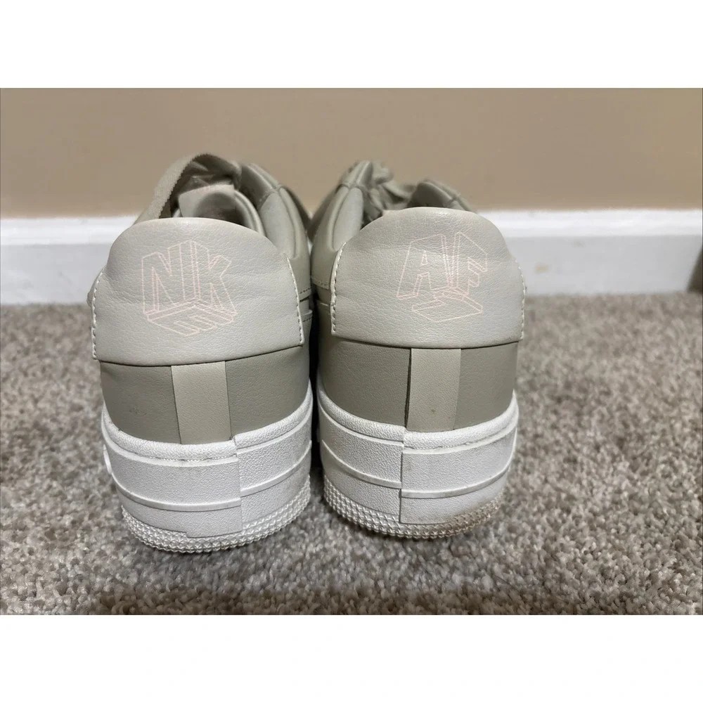 Nike Air Force 1 Low Pixel Stone Bone Summit White‎ (Women's) 11 CK6649-104